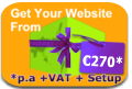 Get Your Website From 270 euro p.a. + Setup + VAT
